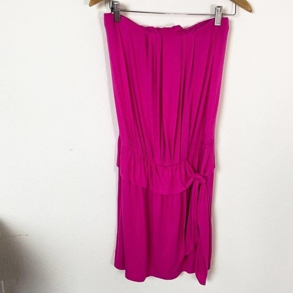 Ella Moss Pink Mini Strapless Tube Dress - Picture 2 of 7